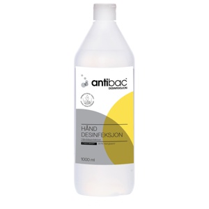 Antibac 85% hånddesinfeksjon 1000 ml produktbilde