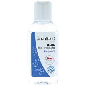 Antibac Pharma 85 % hånddesinfeksjon gel 50 ml produktbilde
