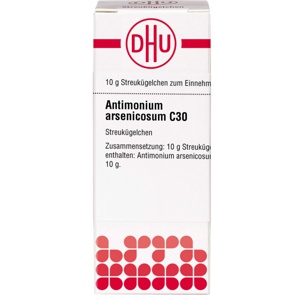 ANTIMONIUM-ARSENICOSUM-C-30-Globuli Produktbild