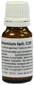 Antimonium tartaricum C 30 Globuli, 15 g Globuli Produktbild