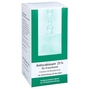 Antiscabiosum 25% Emulsion, 200 g Emulsion Produktbild