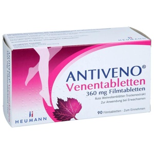 Heumann ANTIVENO Venentabletten 360 mg 90 St Filmtabletten Produktbild