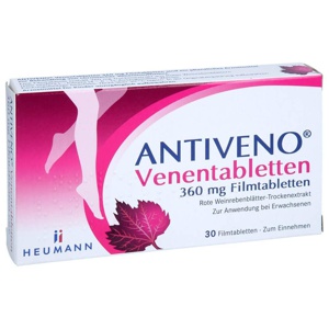 ANTIVENO® Venentabletten 360 mg Filmtabletten Produktbild