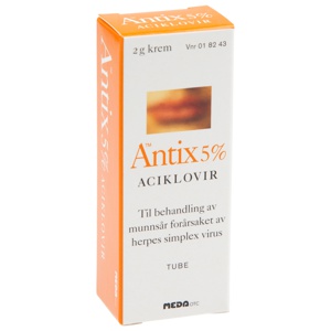 Antix Krem 5% 2g produktbilde