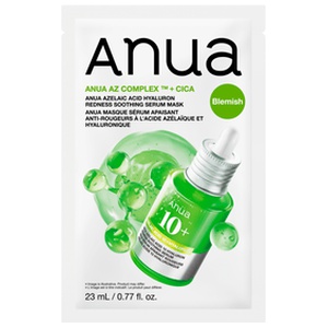 Anua Azelaic Acid Hyaluron Redness Soothing Serum Mask - 1 stk. produktbillede