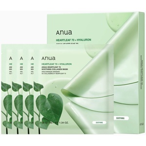 Anua Heartleaf 70 Soothing Collagen Mask 4pk produktbillede