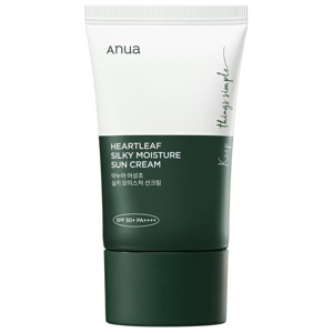 Anua Heartleaf Silky Moisture Sun Cream 50 ml produkt bild