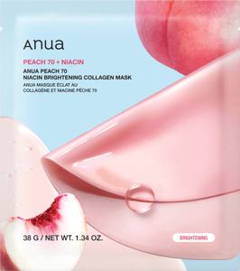 Anua Peach 70 Brightening Collagen Mask 1 st produkt bild