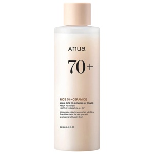 Anua Rice 70 Glow Milky Toner 250 ml produktbillede
