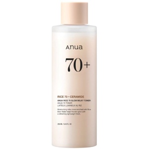 Anua Rice 70 Glow Milky Toner - 250 ml. produktbillede