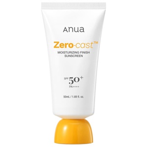 Zero-Cast Moisturizing Finish Sunscreen - Återfuktande solkräm med SPF50 produkt bild