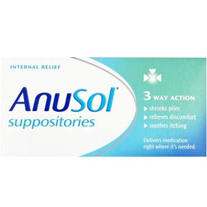 Anusol Soothing Relief Suppositories product image