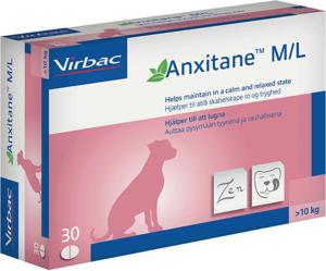 Virbac Anxitane M/L 30 tabletter produkt bild