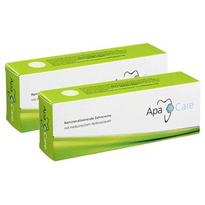Apacare Zahncreme, 2x75 ml Zahncreme Produktbild
