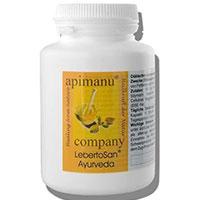 APIMANU LebertoSan Ayurveda Kapseln Produktbild