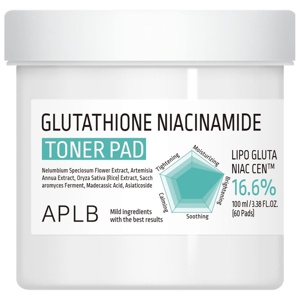 APLB Glutathione Niacinamide Toner Pad 60pcs produktbillede