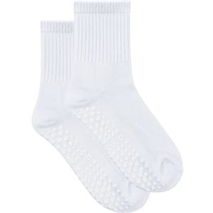 Apohem Halkfria Grip Socks Vit produkt bild