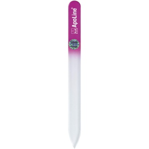 APOLINE Nagelfeile Glas 14 cm pink Produktbild