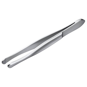 APOLINE Pinzette rund 8 cm verchromt Produktbild