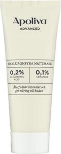 Apoliva Advanced Hyaluronsyra Nattmask, 75 ml produkt bild