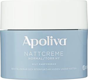 Apoliva nattcreme normal/torr parfymerad, 50 ml produkt bild
