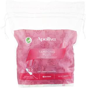 Apoliva Tampong plus, 100 st produkt bild