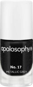Apolosophy Nail Polish 4,5 ml Metallic Grey produkt bild