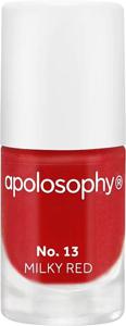 Apolosophy Nail Polish 4,5 ml Milky Red produkt bild