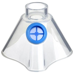 APONORM Inhalator Silikon-Maske Gr.L blau Produktbild