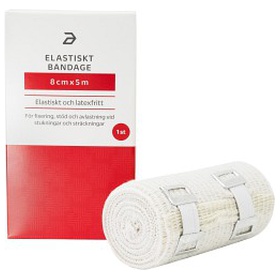 Apotea Elastiskt bandage 8 cm x 5 m produkt bild