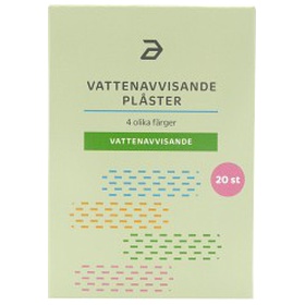 Apotea Vattenavvisande plåster 4 olika färger, 20 st produkt bild