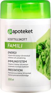 Apoteket Familj, 200 st produkt bild