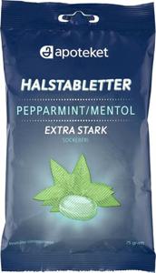 Apoteket Halstablett Mentol-P, 17 st produkt bild