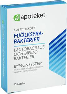 Apoteket Mjölksyrabakterier, 15 st produkt bild