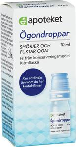 Apoteket Ögondroppar klämflaska, 10 ml produkt bild