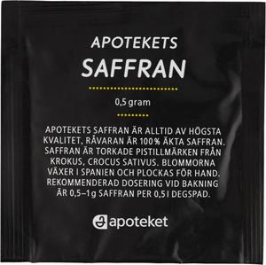 Apoteket Saffran, 0,5 g produkt bild