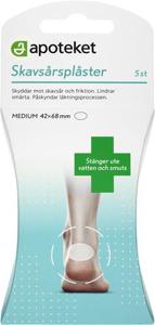 Apoteket Skavsårsplåster Medium, 5 st produkt bild