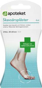 Apoteket skavsårsplåster Small, 6 st produkt bild