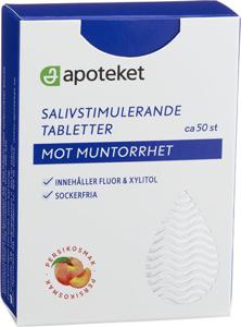 Apoteket Sugtabletter Muntorr Persika, 50 g produkt bild