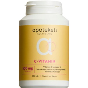 Apotekets C-vitamin tabletter produktbillede