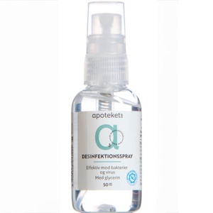 Apotekets Desinfektionsspray produktbillede
