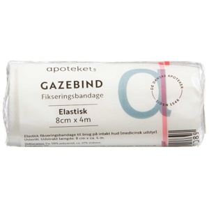 Apotekets Elastisk Gazebind 8 cm x 4 m produktbillede