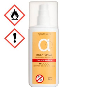 Apotekets Insektspray DEET 20% produktbillede