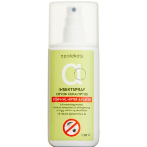 Apotekets Insektspray Plantebaseret 100 ml produktbillede
