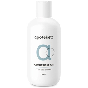 Apotekets Klorhexidin 0,2% produktbillede