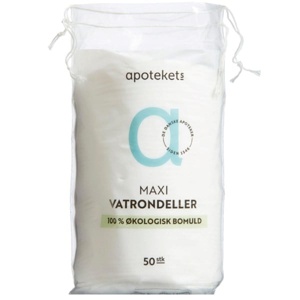 Apotekets Økologiske Vatrondeller Maxi produktbillede