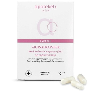 Apotekets Lacto+ Vaginalkapsel produktbillede