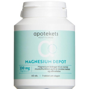 Apotekets Magnesium Depot tabletter 60 stk. produktbillede
