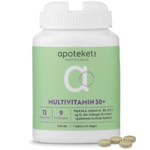 Apotekets Multivitamin 50+ produktbillede