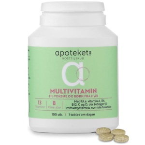 Apotekets Multivitamin Voksen produktbillede